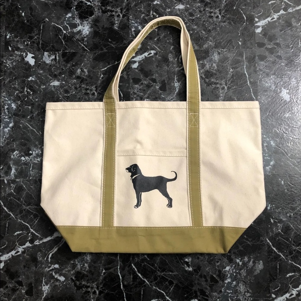 The Black Dog Tote Bag